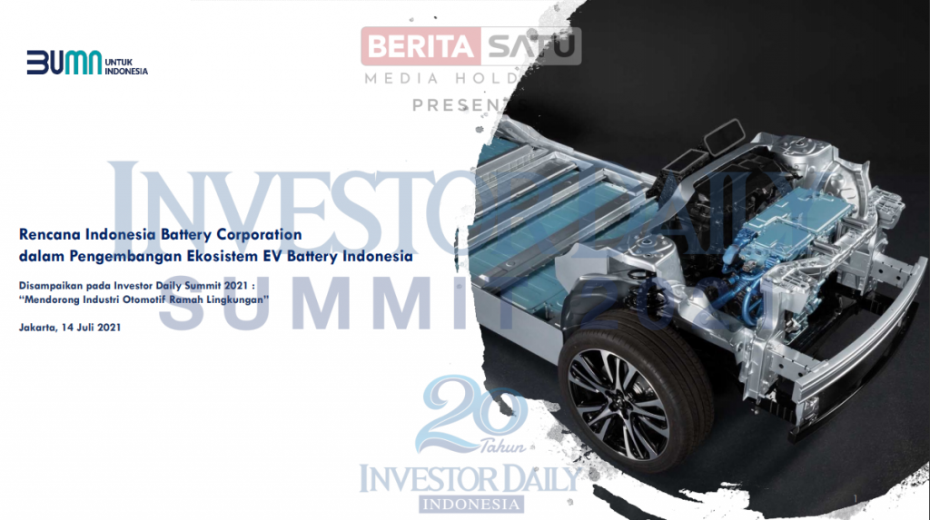 Rencana Indonesia Battery Corporation dalam Pengembangan Ekosistem EV